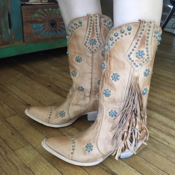 NIB Old Gringo Savannah Straw Fringe (10) - Picture 11 of 13